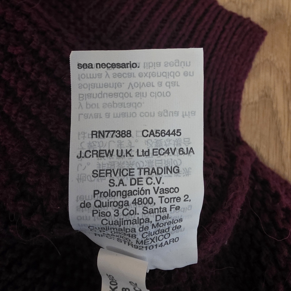 Madewell Alpaca Blend Bell Sleeve Sweater- S - Picture 10 of 15